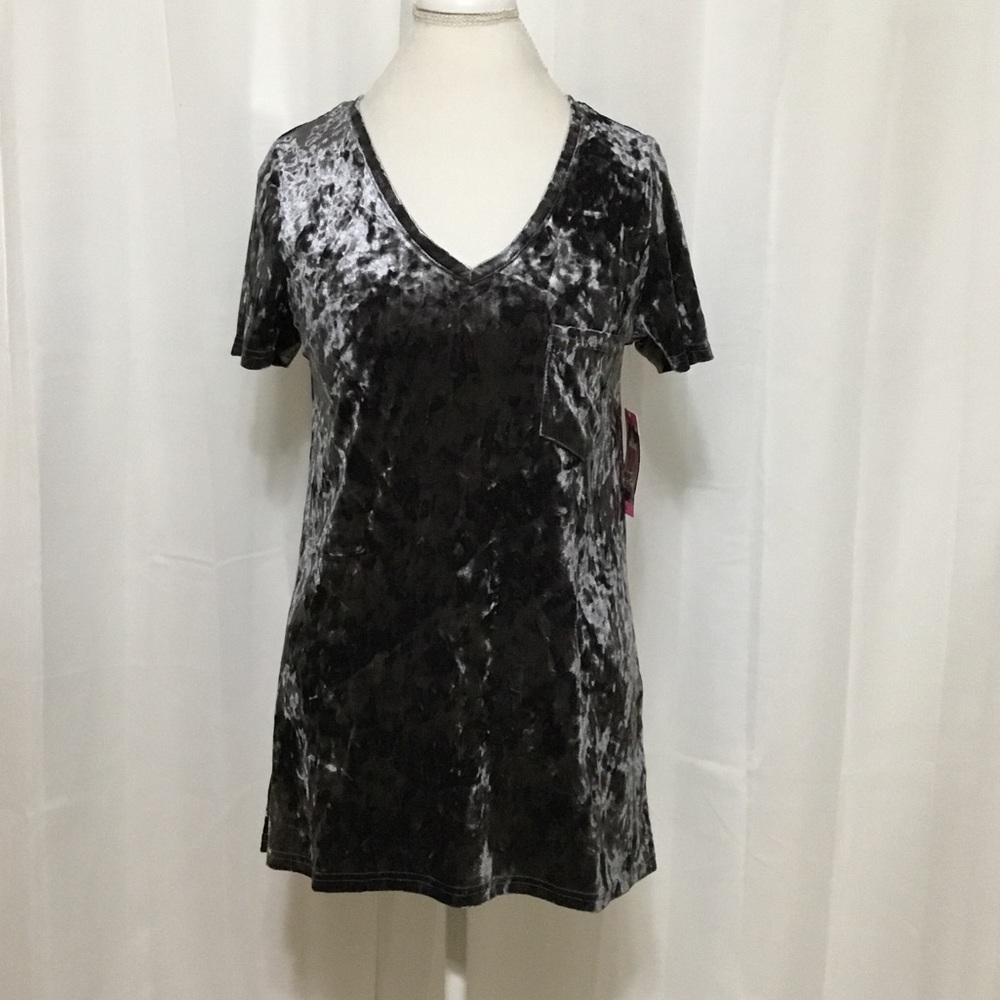 Spring + Mercer Velvet Legging Tee Hi-Low Tunic